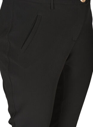 Klassieke broek met enkellengte, Black, Packshot image number 2