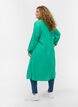 Effen viscose overhemdjurk met split, Mint, Model image number 1