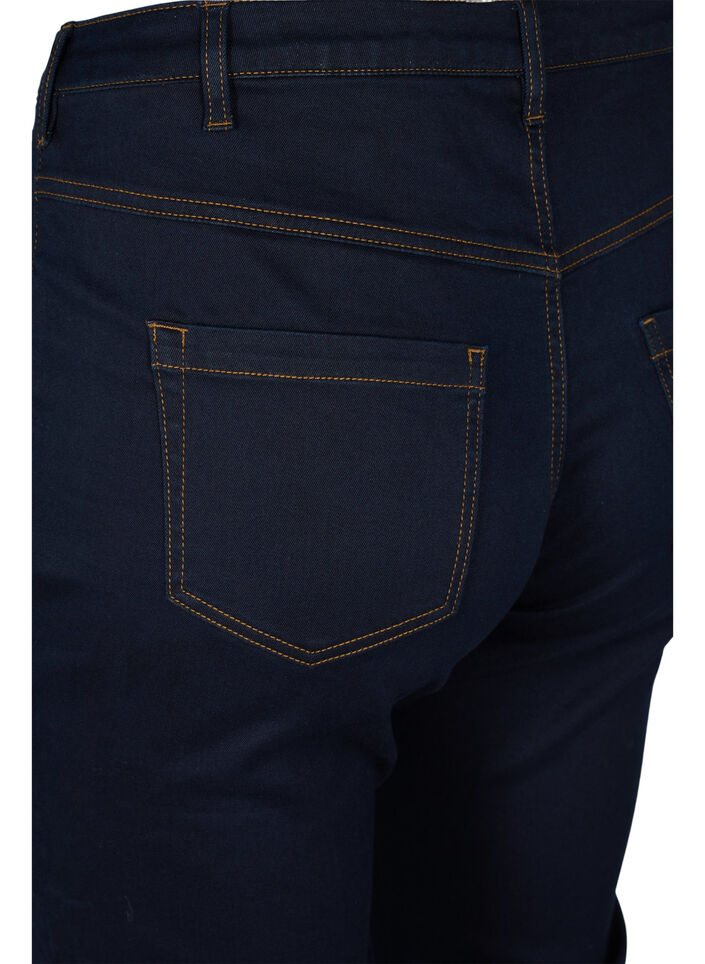 Slim fit Emily jeans met normale taille, Blauw, Packshot image number 3