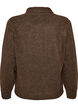 Cardigan met strikjes en knopen, Bruin, Packshot image number 1