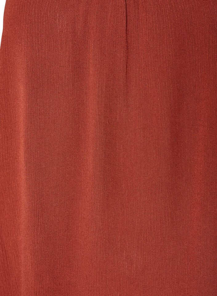 Strap top in viscose, Rood, Packshot image number 2
