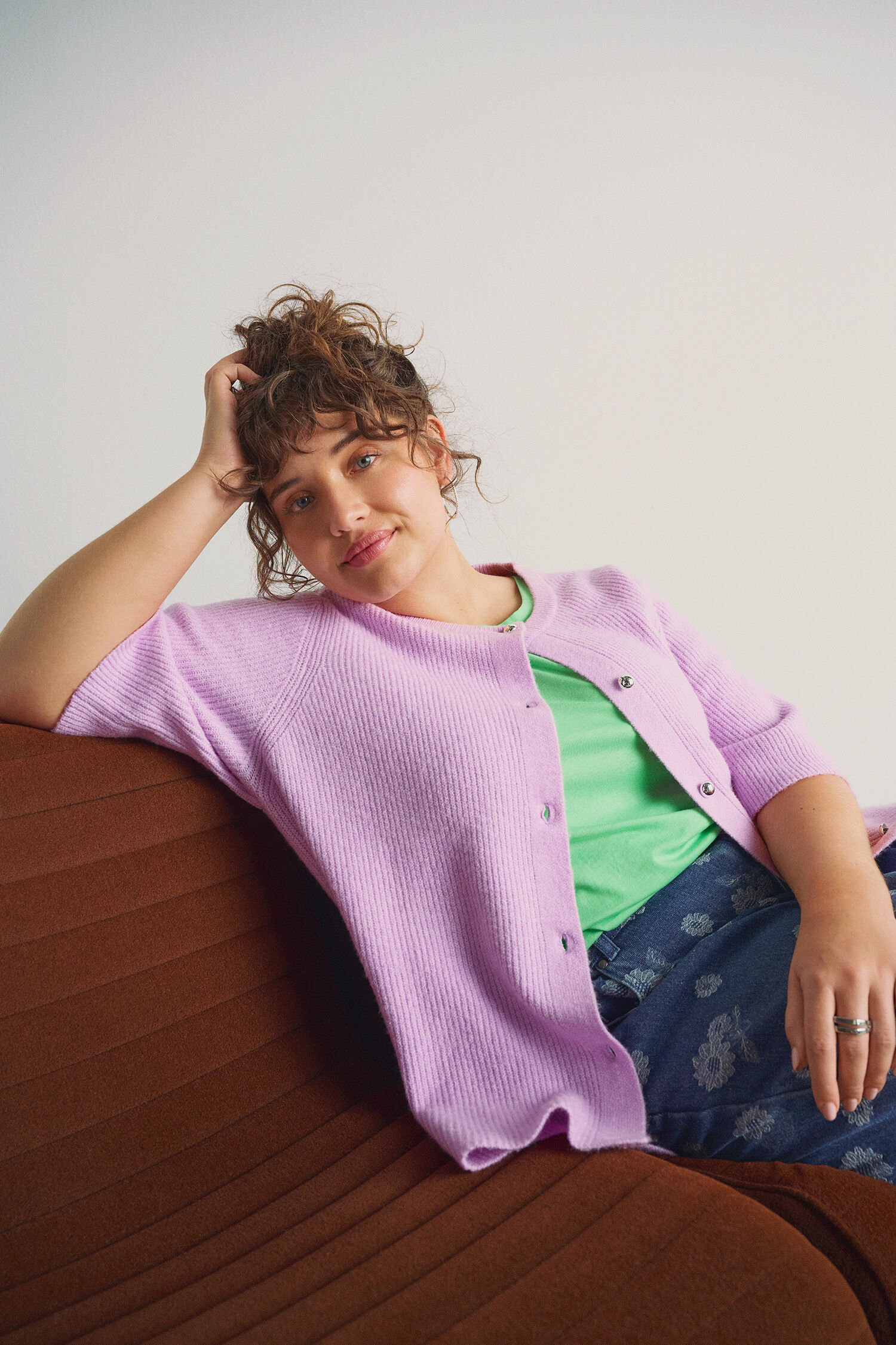 Kleurrijk breiwerk, , Model