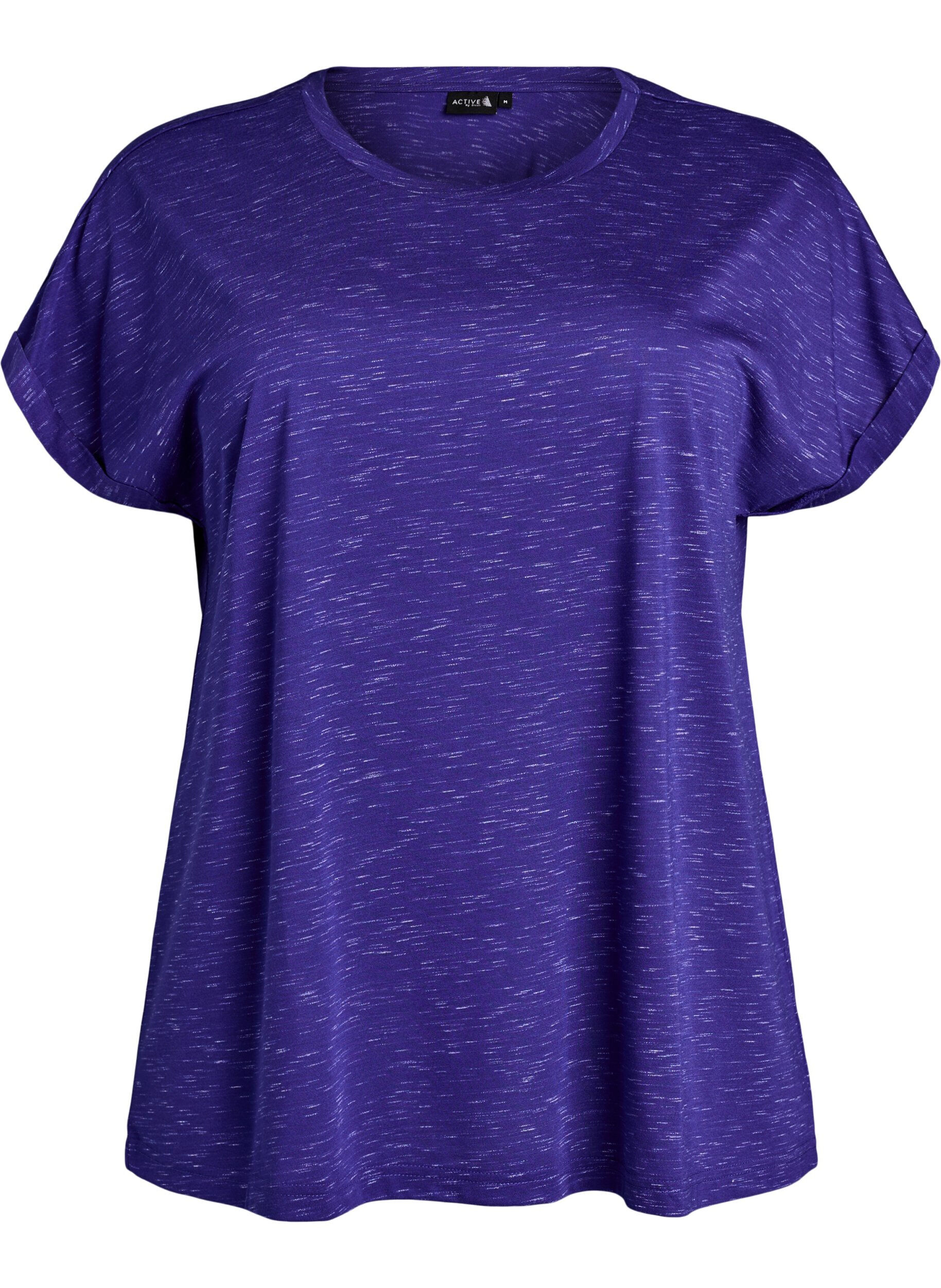 Los workout T-shirt met korte mouwen