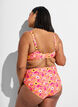 Bikinitop met beugel en patroon, Oranje, Model image number 2