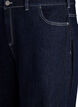 Wide fit jeans met brede omslag en contraststiksels, Blauw, Packshot image number 2