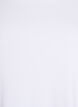 Geribde jersey blouse met korte mouwen, Wit, Packshot image number 2