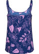 FLASH - Top met print, Medieval Blue Flower, Packshot image number 1