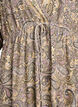 Maxi-jurk van viscose met een paisleyprint, Geel, Packshot image number 2