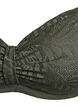 Bikinitop met gestructureerd mesh en afneembare vulling, Groen, Packshot image number 2