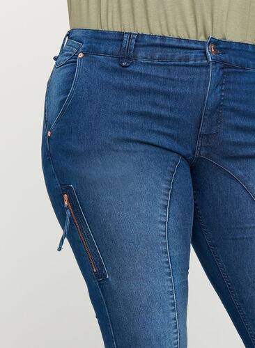 Sanna-jeans, Blue denim, Model image number 1