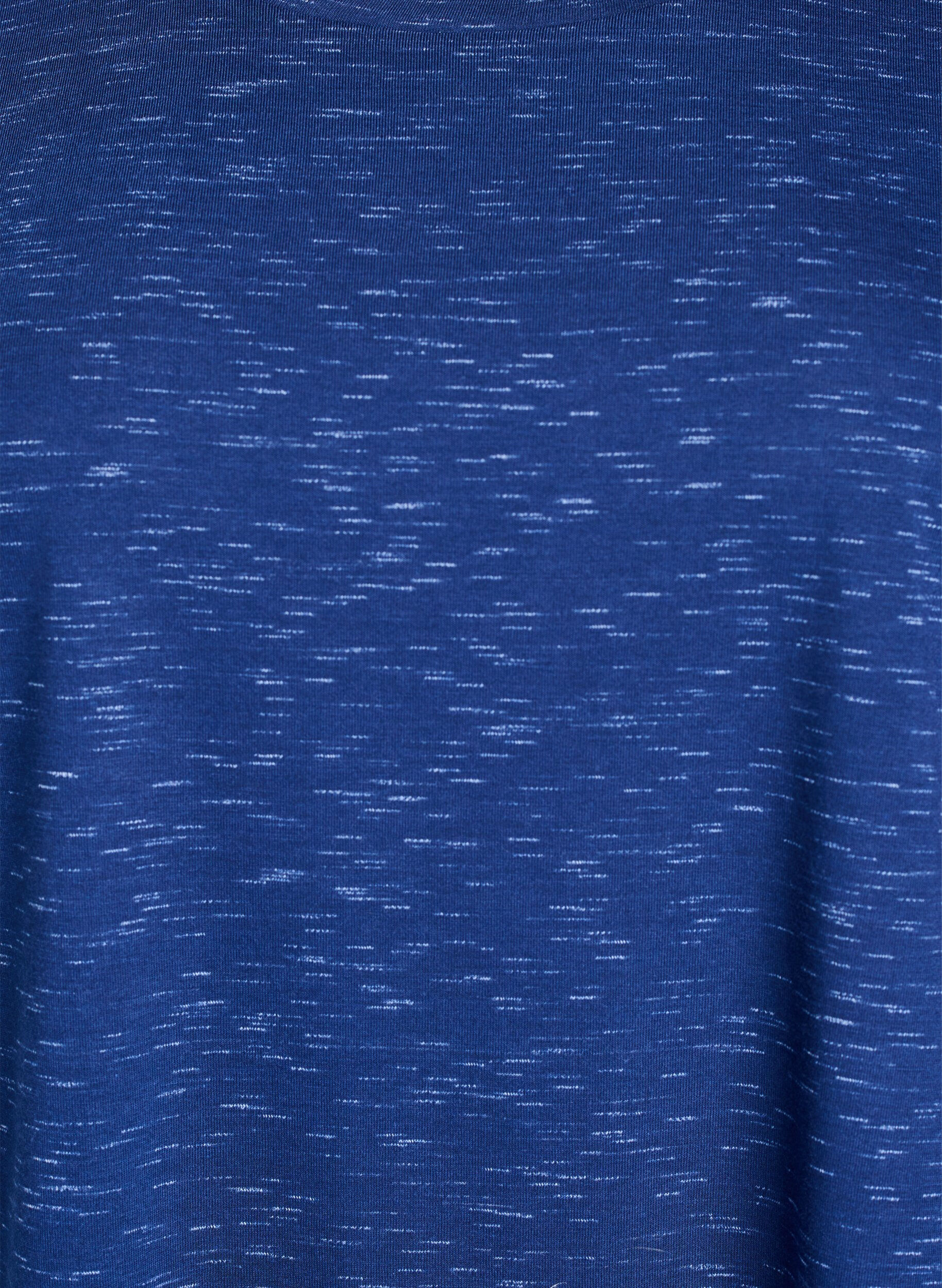 Zizzi Los workout T-shirt met korte mouwen, Blauw, Packshot image number 2