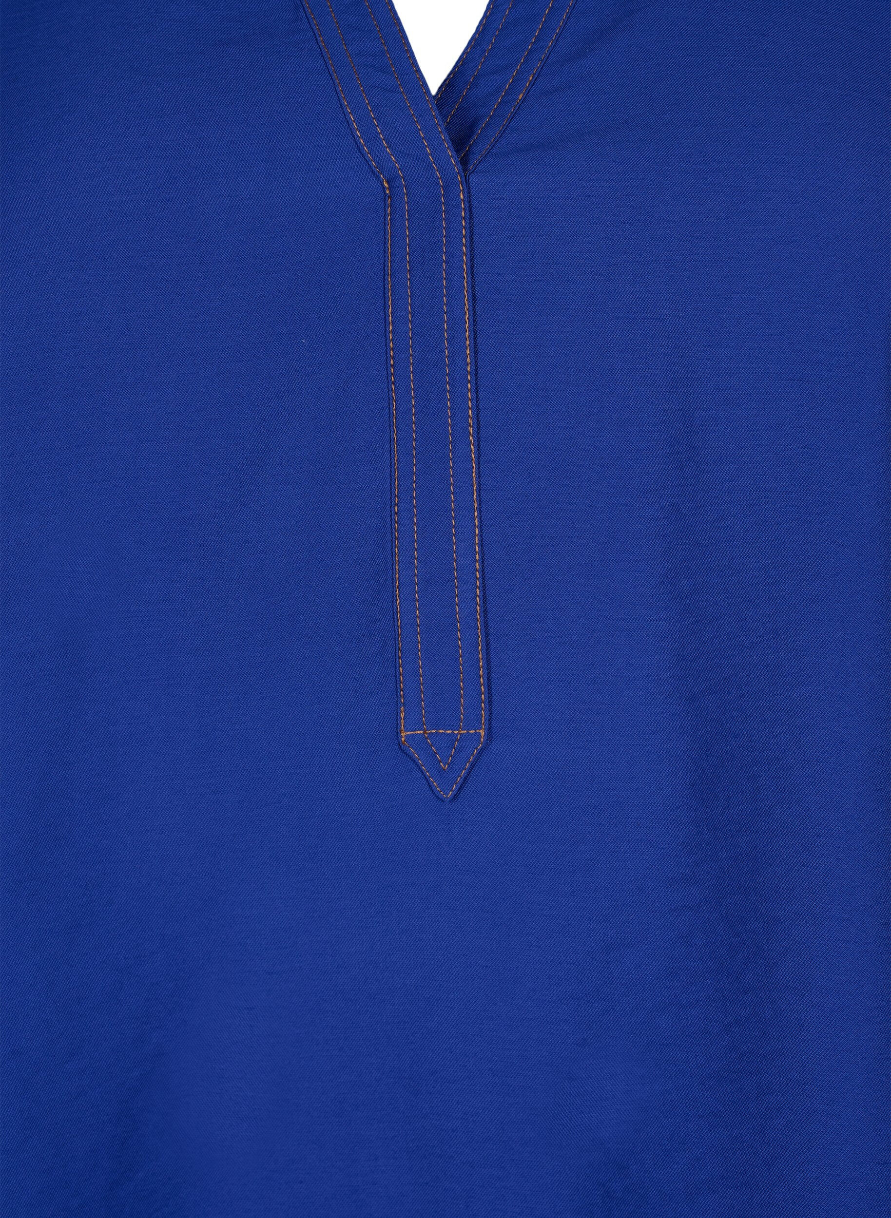 Zizzi Blouse met ruffles, Surf the web, Packshot image number 2