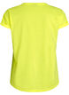 T-shirt van katoen in neon kleur, Geel, Packshot image number 1