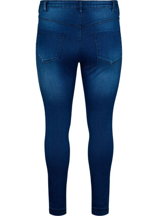 Super slim Amy jeans met hoge taille, Blue Denim, Packshot image number 1