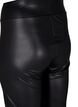 Glimmende nauwsluitende shorts met hoge taille, Black, Packshot image number 3