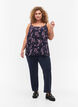 FLASH - Top met print, Navy Rose Flower, Model image number 2