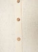 Katoenen blouse met structuur en knoopsluiting, Vanille, Packshot image number 2