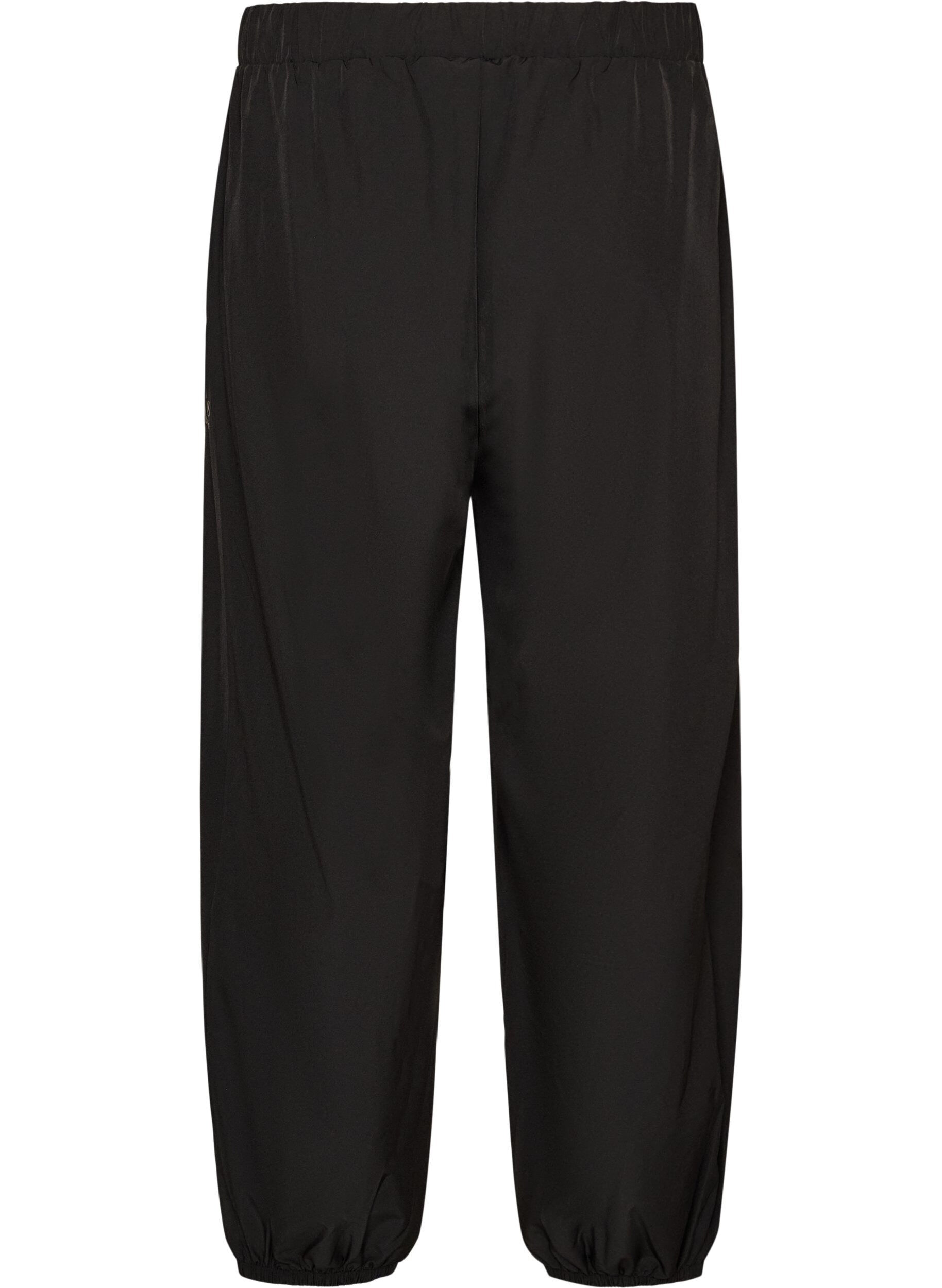 ZizziTrainingsbroek met ballonpijpen, Zwart, Packshot image number 1