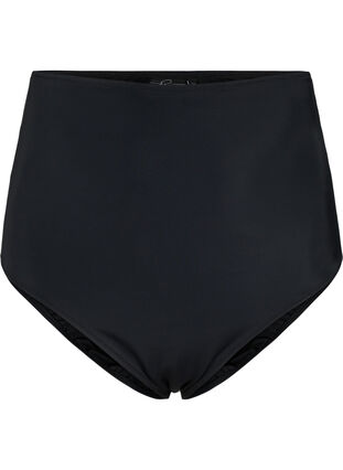 Bikini slip met hoge taille, Black, Packshot image number 0