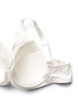 Gewatteerde kanten beha met beugel, Wit, Packshot image number 3