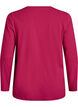 Basic jersey top met lange mouwen, Roze, Packshot image number 1