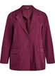 Blazer met zakken en splitjes, Rood, Packshot image number 0
