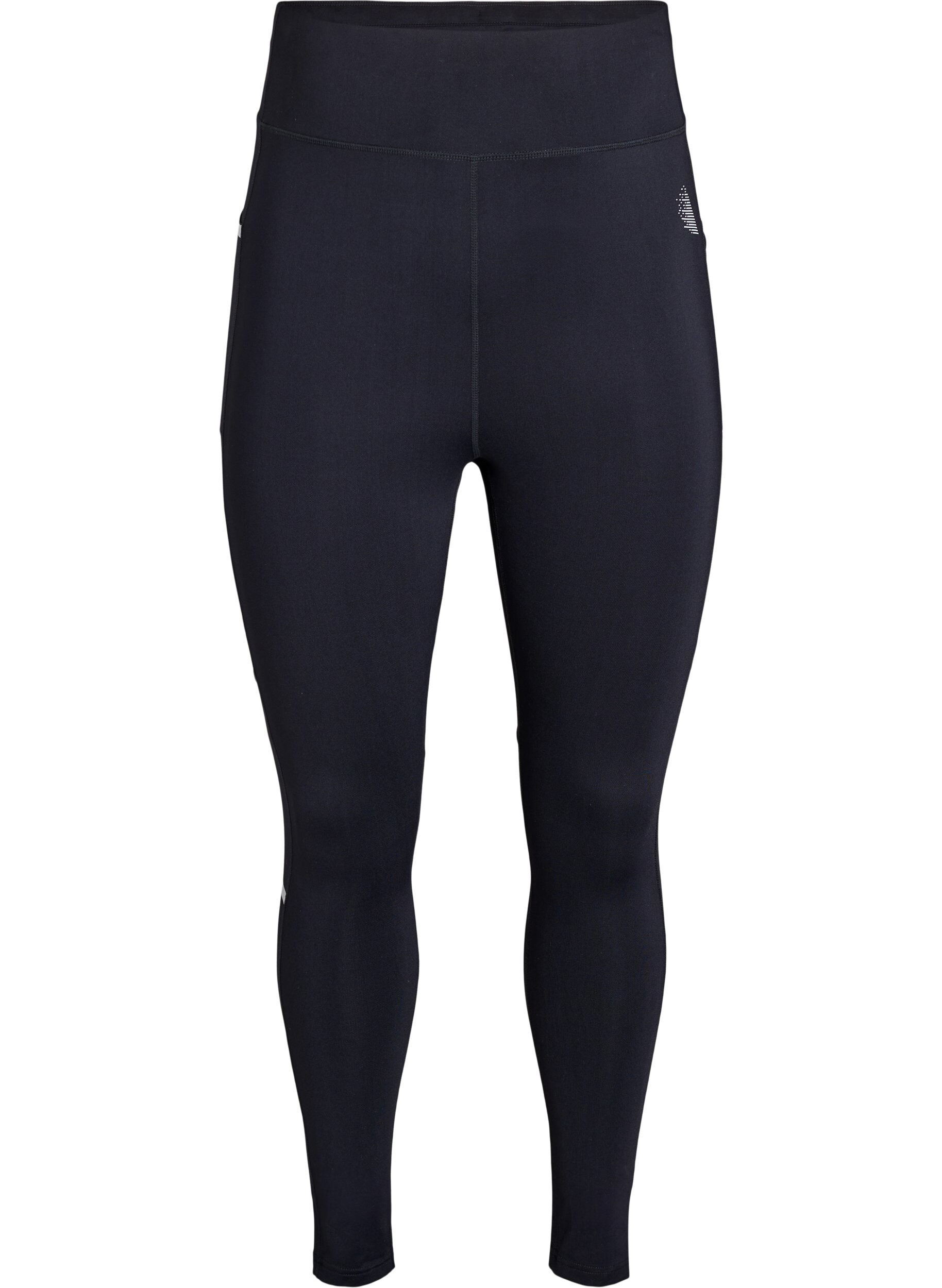 Running tights met lichte compressie en zijzakken