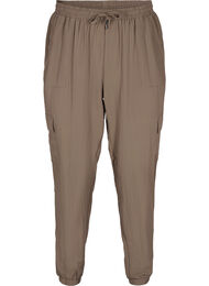 Losse viscose broek met grote zakken, Falcon