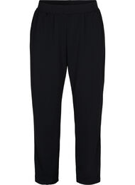 Losse broek met elastische rand, Black