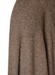 Cardigan met open voorkant en wijde mouwen, Bruin, Packshot image number 2