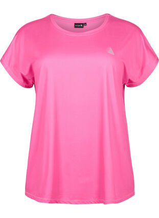 Sport T-shirt met korte mouwen, Raspberry Rose, Packshot image number 0