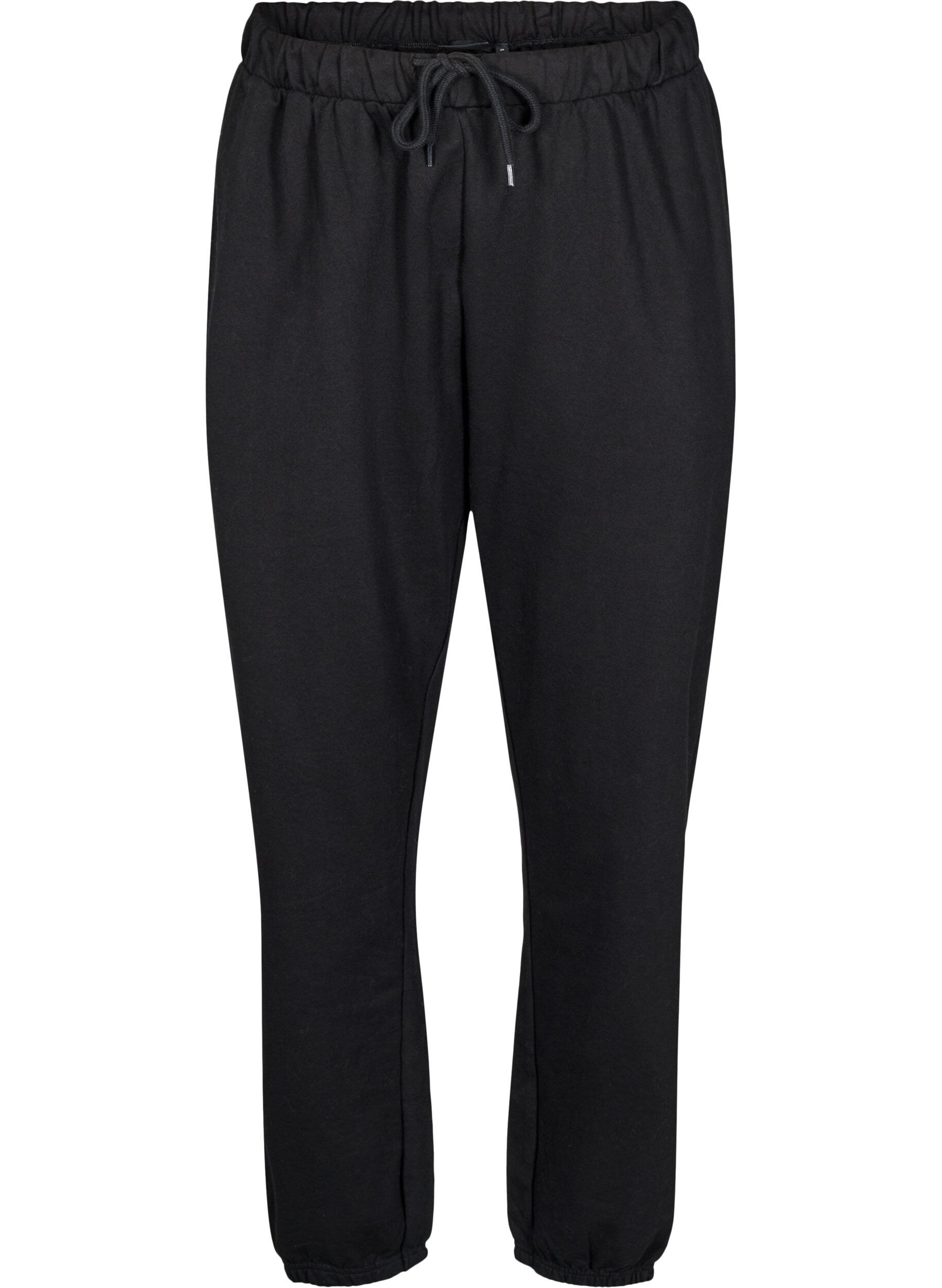 ZizziTrainingsbroek met zakken, Zwart, Packshot image number 0