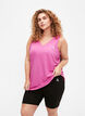 Sporttopje met V-hals, Raspberry Rose, Model image number 0