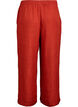Losse broek met elastische tailleband en zakken, Rood, Packshot image number 1