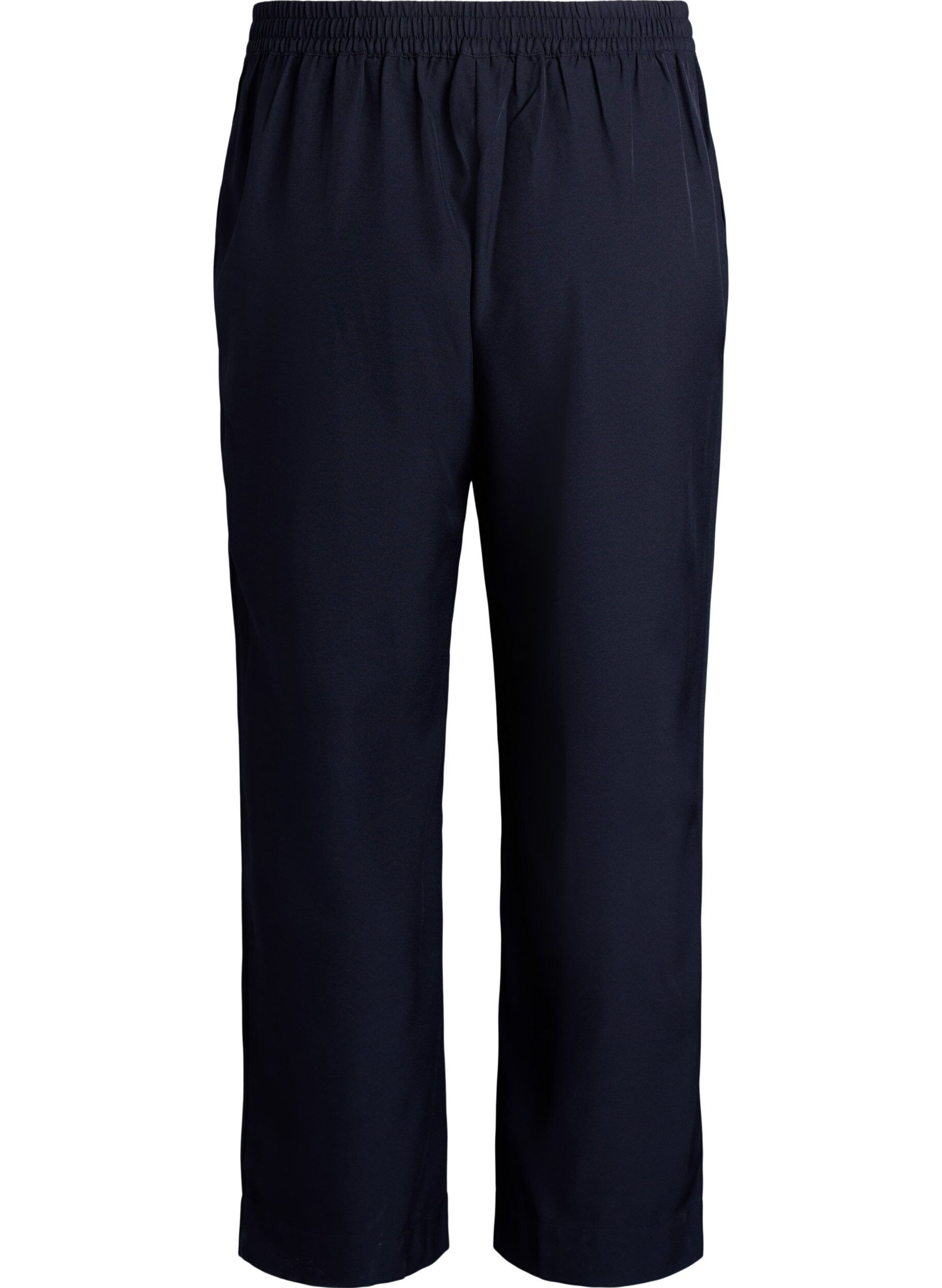 Zizzi FLASH - Losse broek met zakken, Zwart, Packshot image number 1