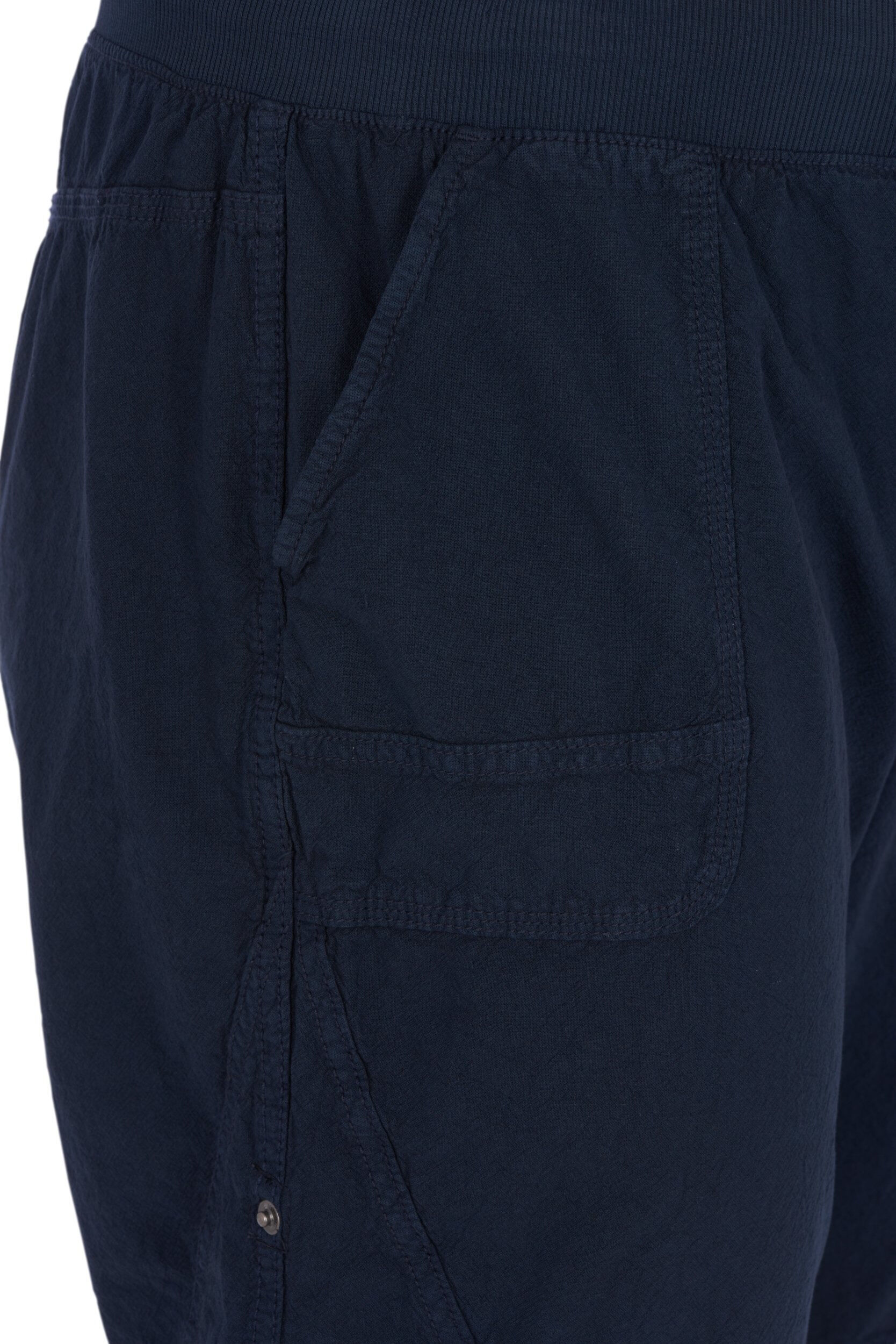 ZizziLosse katoenen short met zakken, Blauw, Packshot image number 2