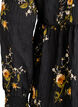 Blouse met lange mouwen en bloemenprint, Zwart, Packshot image number 3