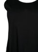 Mouwloze katoenen jurk met a-vorm, Black, Packshot image number 2