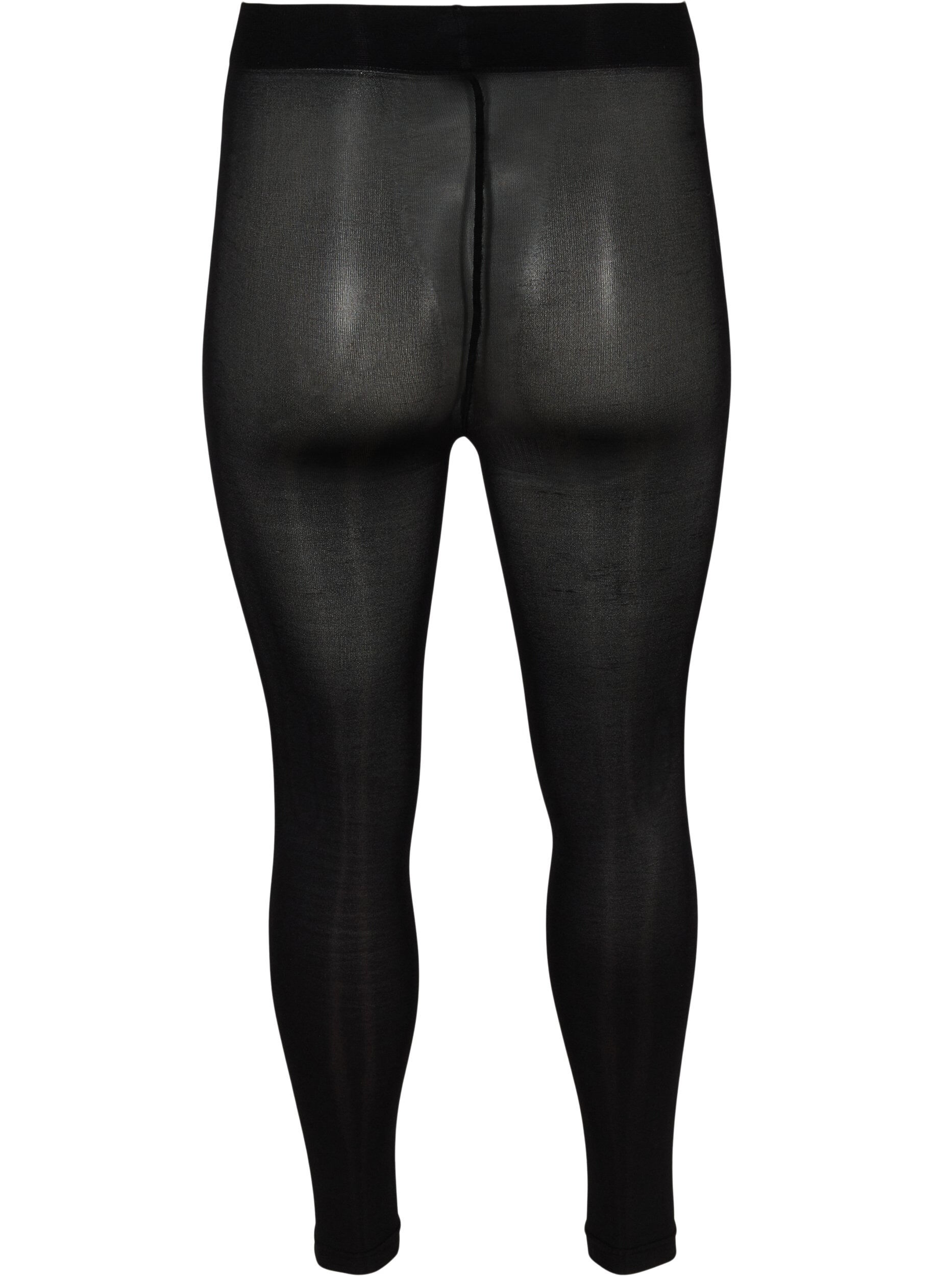 Zizzi Legging in 80 denier, Zwart, Packshot image number 1