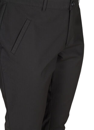 Klassieke broek met enkellengte, Black, Packshot image number 2