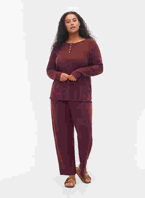 Pyjama broek in katoen met motief