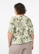 Blouse met print en 1/2 mouwen, Groen, Model image number 2