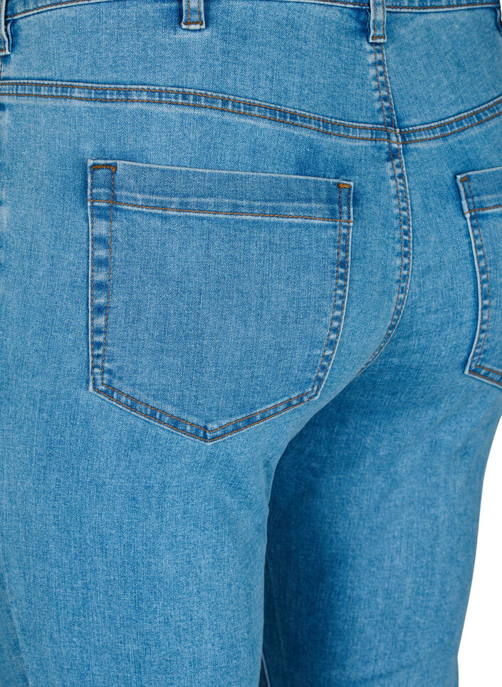 Amy jeans met een hoge taille en super slanke pasvorm, Blauw, Packshot image number 3