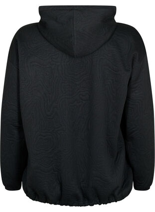 Sportief sweatshirt met capuchon, Black, Packshot image number 1