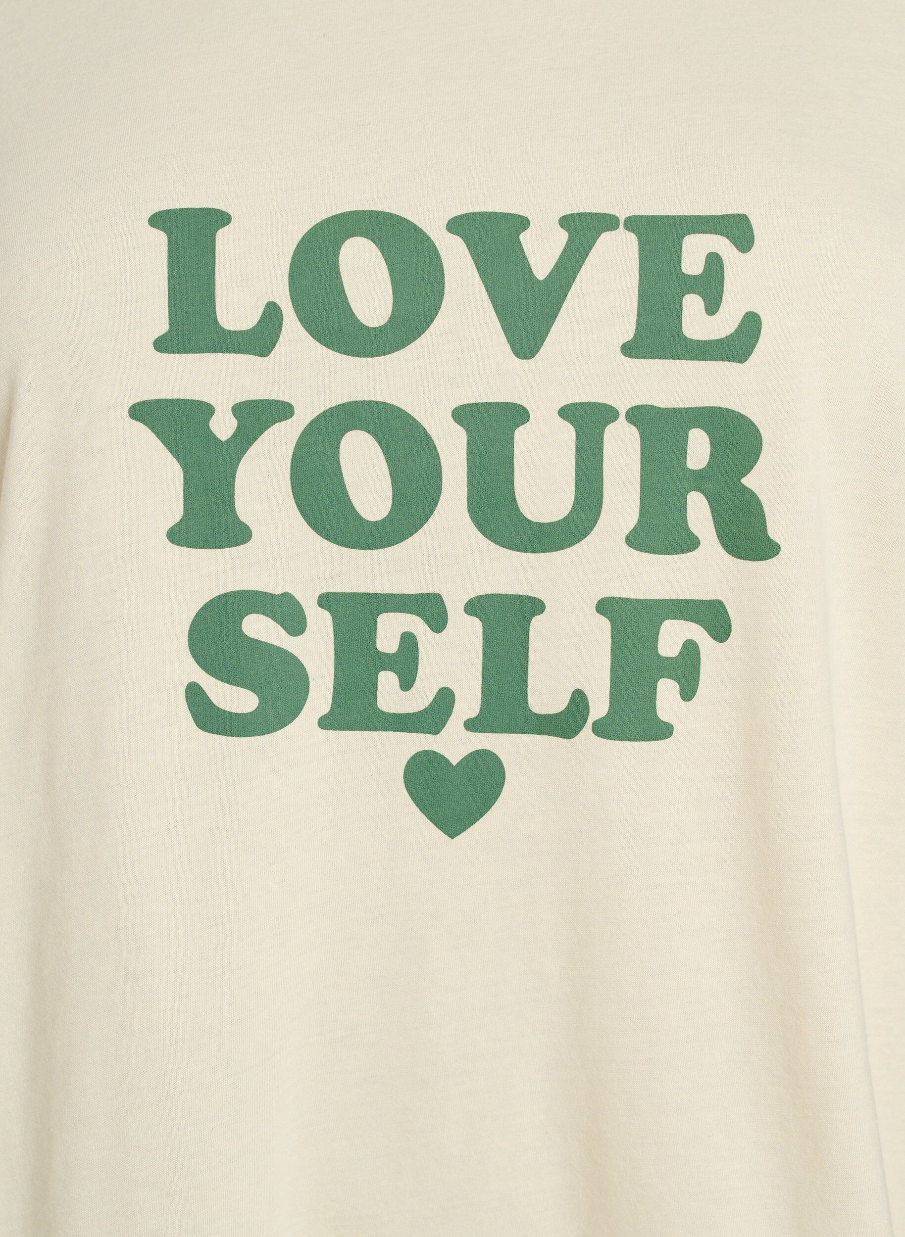 Zizzi T-shirt met print, Geel, Packshot image number 2