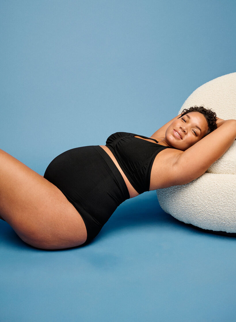 Zwangerschapsslipje, Black, Image image number 0