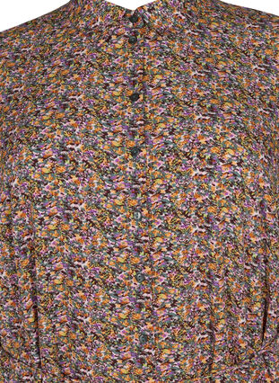FLASH - Overhemdjurk met bloemenprint, Multi Ditsy, Packshot image number 2