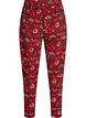 Katoenen pyjamabroek met print, Rood, Packshot image number 1
