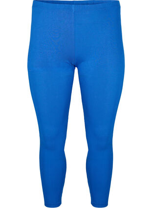 Basic legging in viscose, Monaco Blue, Packshot image number 0