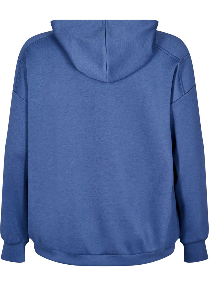 Sportieve hoodie, Vintage Indigo, Packshot image number 1